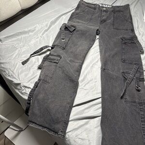 Men's Gray Cargo Pants